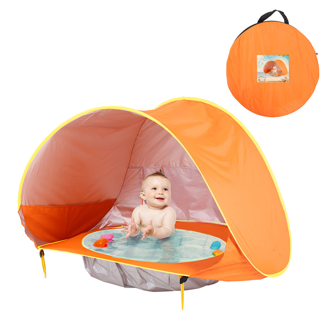 UV-protecting Baby Beach Waterproof Tent for Kids Outdoor Camping