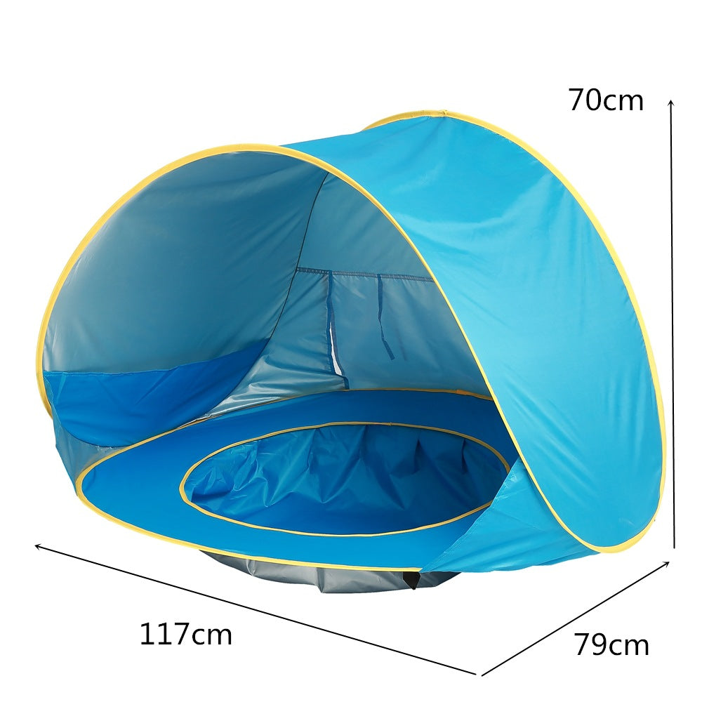 UV-protecting Baby Beach Waterproof Tent for Kids Outdoor Camping