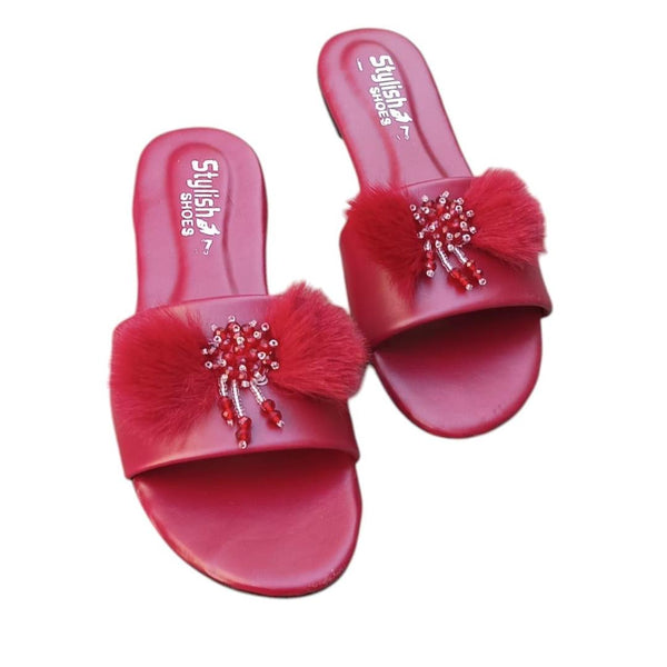Woman’s Synthetic Cat Chappal - 1 Pair