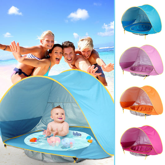 UV-protecting Baby Beach Waterproof Tent for Kids Outdoor Camping