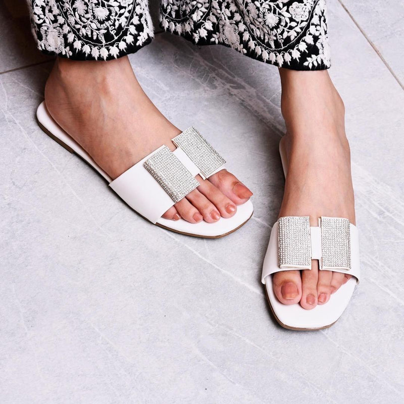 STYLEORIA SKY Women's Synthetic Leather Fancy Flats