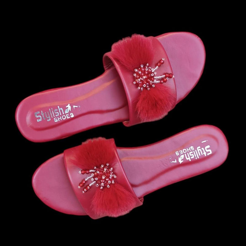 Woman’s Synthetic Cat Chappal - 1 Pair