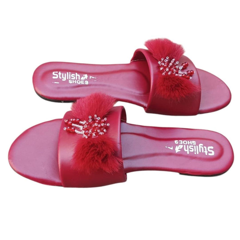 Woman’s Synthetic Cat Chappal - 1 Pair