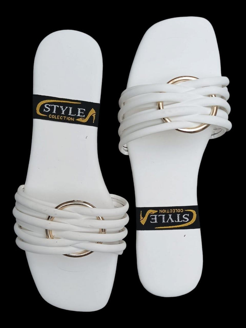 STYLEORIA SKY Women's Pu Leather Semi-Formal Flats -