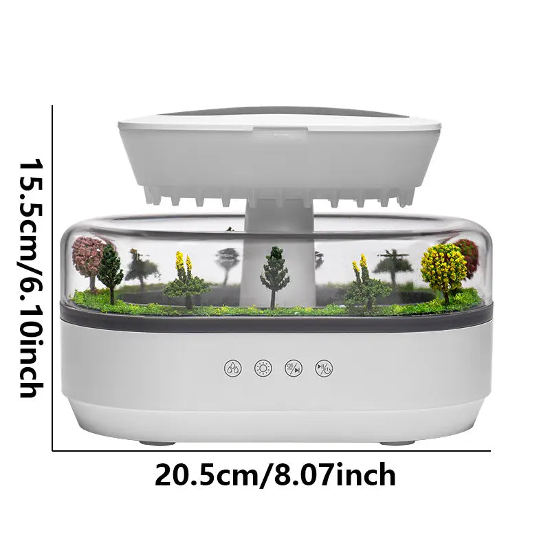 HEEYCEM Mini Micro Landscape Humidifier, Bedroom Long-Lasting