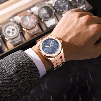 Swiss Brand Men&#039;s Watch Waterproof Luminous Fashion New Quartz Watch Live Broadcast